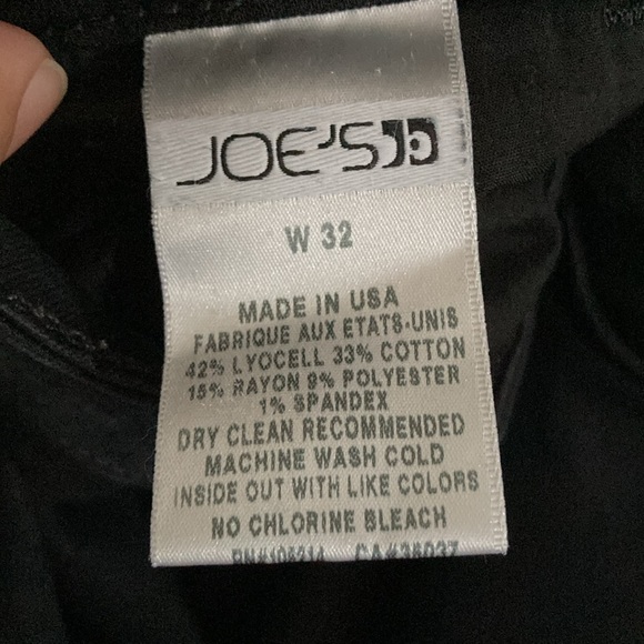 Women's Joe's Jeans Skinny Ankle Jeans size 32 black denim - Picture 3 of 5